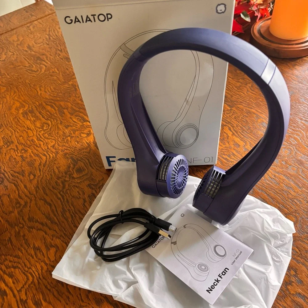 NEW Portable Neck Fan - Picture 1 of 11